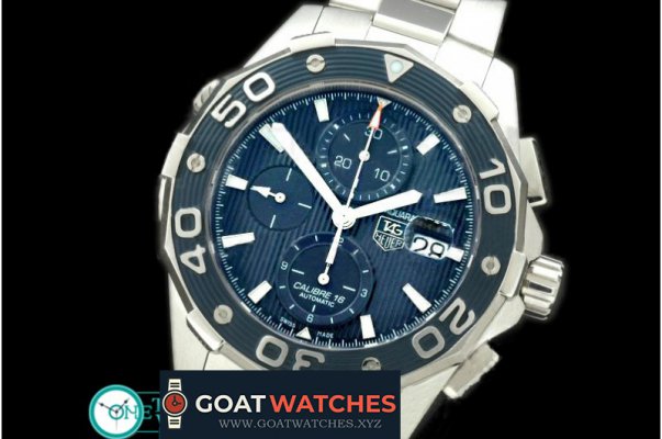 Tag Heuer - Aquaracer 500m Chrono SS/SS Blue