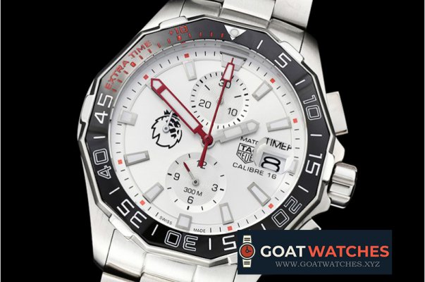 Tag Heuer - AquaRacer Calibre 16 P.L Ed. SS/SS White VK Quartz