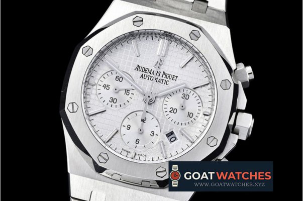 Audemars Piguet - Royal Oak Chronograph 26320ST SS/SS White JHF A7750