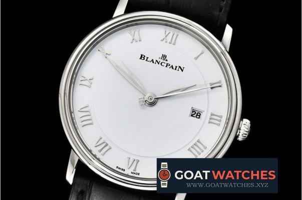 Blancpain - Villeret Ref.6651 SS/LE White/Roman ZF Miyota 9015 Mod