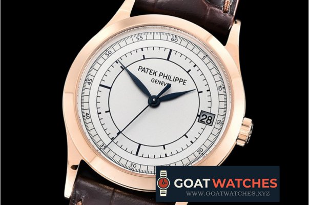 Patek Philippe - Calatrava 5296R RG/LE White/Blue ACF MY9015 Mod