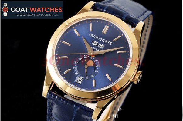 Patek Philippe - Annual Cal. Moonphase Ref.5396 RG/LE Wht/Stk ZF A324