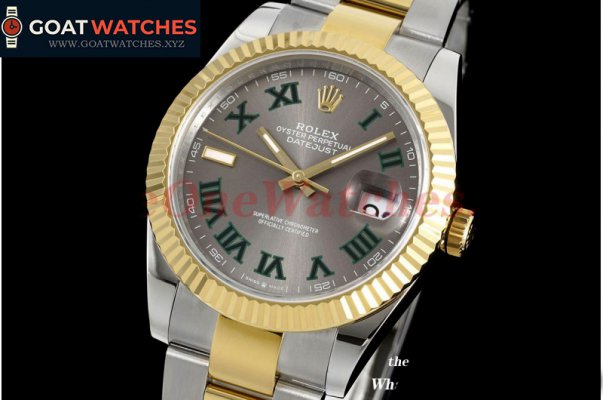 Rolex - Datejust 126333 41MM Oyster 904L Grey/Rmn YG/SS GMF VR3235