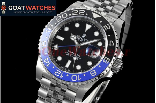 Rolex - GMT Master II 126710 BLNR Black/Blue Ceramic 904L Steel APSF Black Dial VR3285