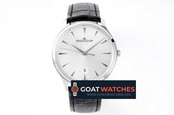 Jaeger-LeCoultre - Master Ultra Thin Date SS/LE White ZF 1:1 MY9015 Mod