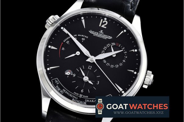 Jaeger LeCoultre - JL Master Geographic PR SS/LE Black Asia 23J Mod
