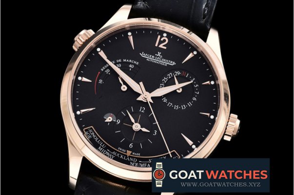 Jaeger LeCoultre - JL Master Geographic PR RG/LE Black Asia 23J Mod