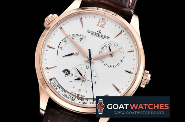 Jaeger LeCoultre - JL Master Geographic PR RG/LE White Asia 23J Mod