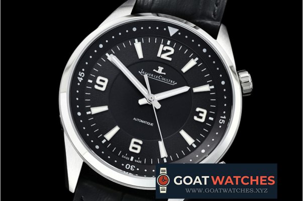 Jaeger LeCoultre - Polaris Automatic 41mm SS/LE Black Miyota 9015 Mod