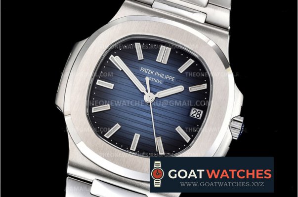 Patek Philippe - Nautilus 5711 40mm SS/SS Blue/Stick GRF MY9015 Mod