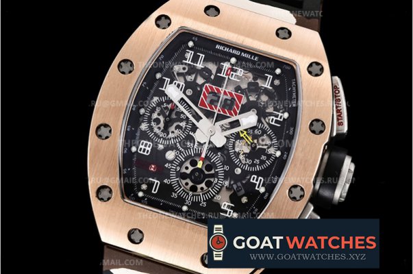 Richard Mille - RM011 10th Anni Felipe Massa Camo RG/RU Blk KVF A7750