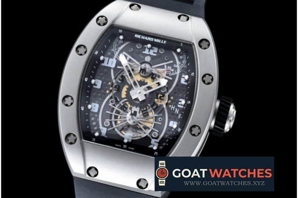 Richard Mille - RM022 AeroDyne Dual Time Zone SS/RU Mod MY9015