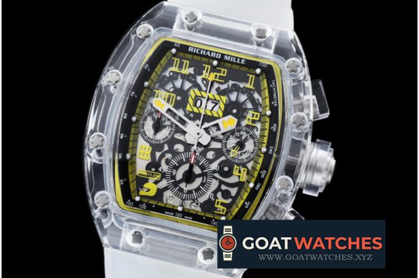 Richard Mille - RM011 Felipe Messa Big Date Sapphire Limited Yellow/Black
