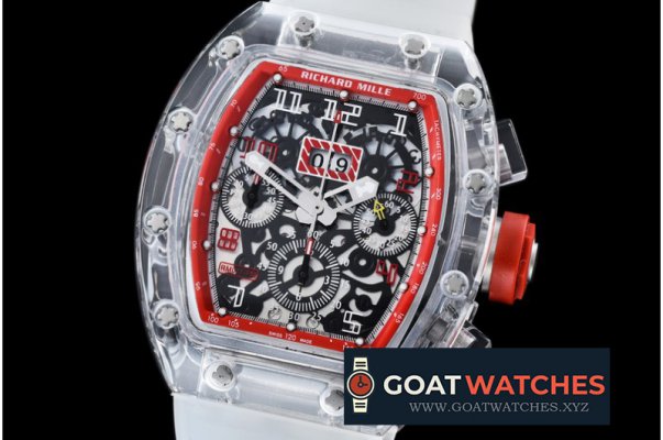 Richard Mille - RM011 Felipe Messa Big Date Sapphire Limited Red A-7750