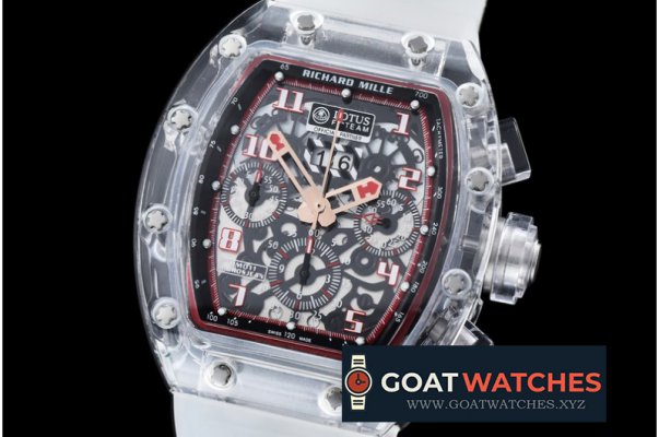 Richard Mille - RM011 Felipe Messa Big Date Sapphire Limited Red/Black
