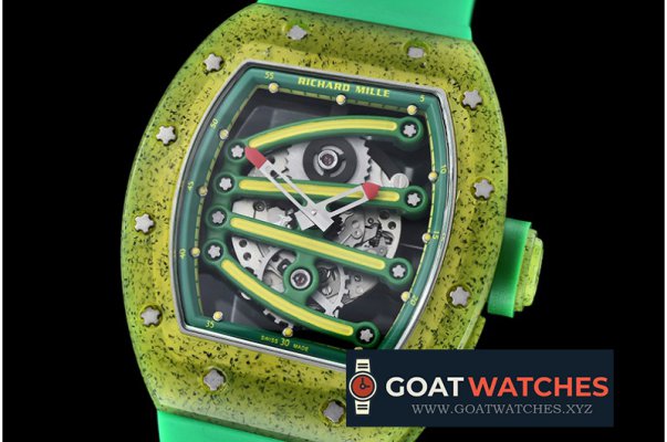 Richard Mille - RM059 Yohan Blake CNT/RU Green Custom Movt