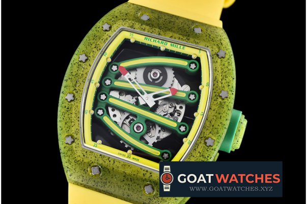 Richard Mille - RM059 Yohan Blake CNT/RU Yellow Custom Movt