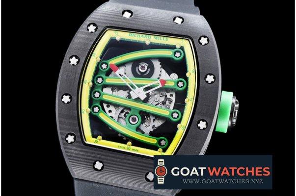 Richard Mille - RM059 Yohan Blake FC/RU Yellow Custom Movt