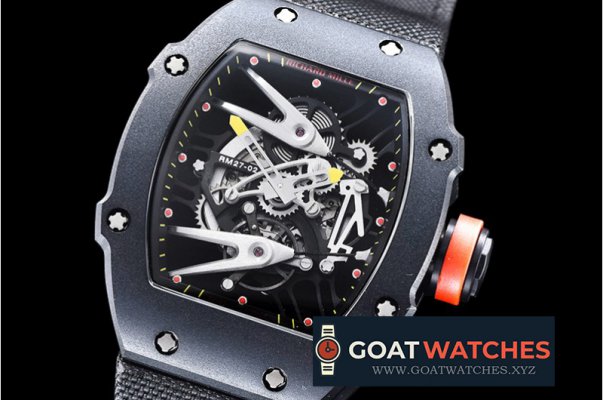 Richard Mille - RM027 Rafael Nadal Ltd Ed PVD/TI/NY Miyota 9015 Mod