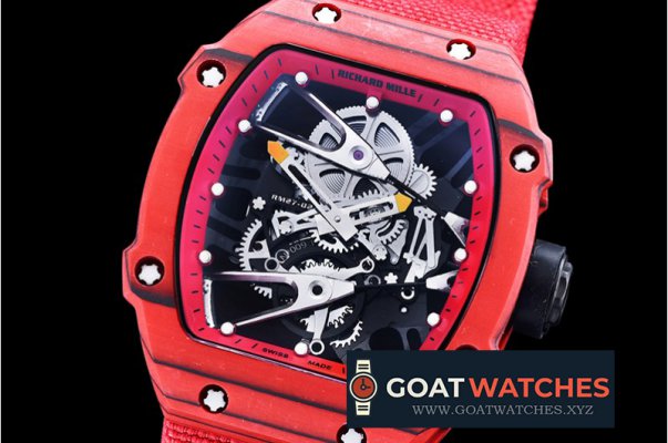 Richard Mille - RM027-02 Rafael Nadal L.E. FC/NY Red/Red Miyota Mod