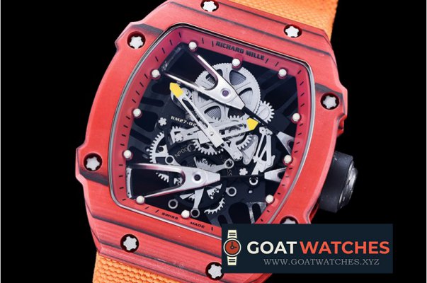 Richard Mille - RM027-02 Rafael Nadal L.E. FC/NY Red/Red Miyota Mod