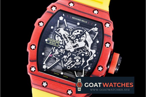 Richard Mille - RM035-02 Rafael Nadal Red FC/VRU Blk/Blk Miyota Mod