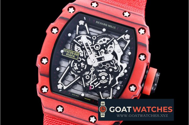 Richard Mille - RM035-02 Rafael Nadal Red FC/NY Blk/Blk Miyota Mod