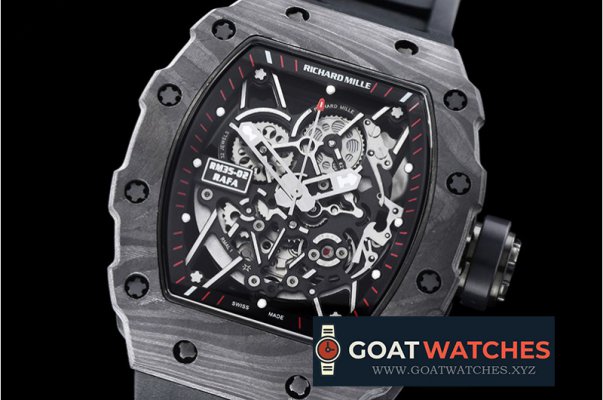 Richard Mille - RM035-02 Rafael Nadal Blk FC/VRU Blk/Blk C Miyota Mod