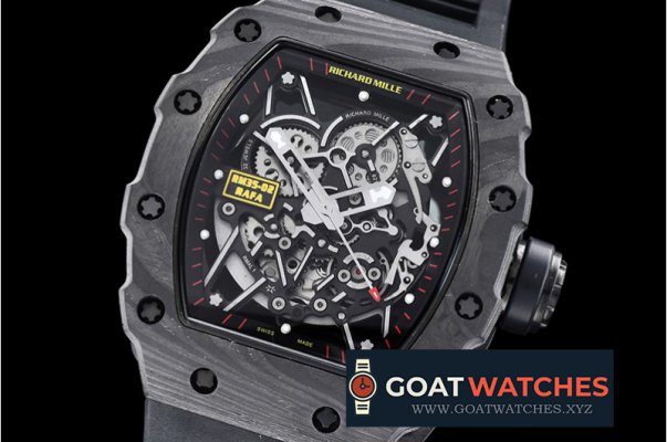 Richard Mille - RM035-02 Rafael Nadal Blk FC/VRU Blk/Blk C Miyota Mod