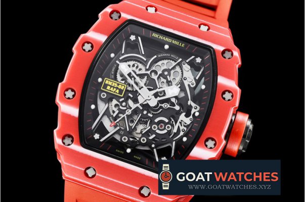 Richard Mille - RM035-02 Rafael Nadal Red FC/VRU Blk/Red C Miyota Mod