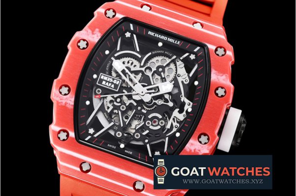 Richard Mille - RM035-02 Rafael Nadal Red FC/VRU Blk/Wht C Miyota Mod