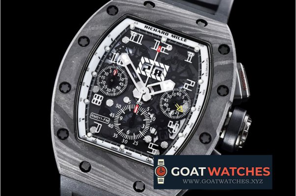 Richard Mille - RM011 Felipe Massa LE FC/DLC/VRU Blk/Wht A7750