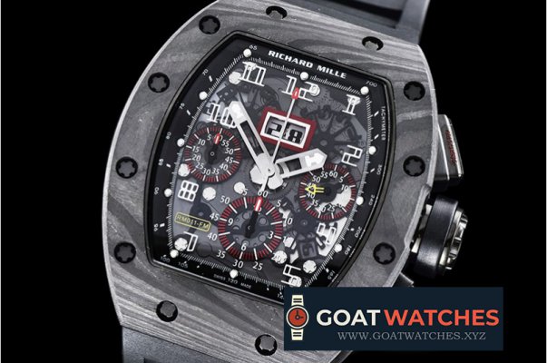 Richard Mille - RM011 Felipe Massa LE FC/DLC/VRU Blk/Red A7750