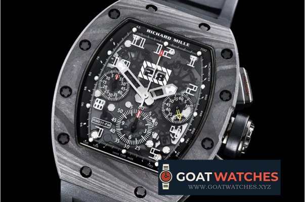 Richard Mille - RM011 Felipe Massa LE FC/DLC/VRU Blk/Wht A7750