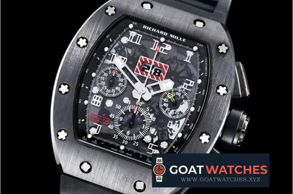 Richard Mille - RM011 Felipe Massa LE DLC/VRU Black A7750