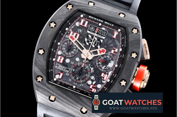 Richard Mille - RM011 Felipe Massa LE FC/RG/VRU Black/Red A7750