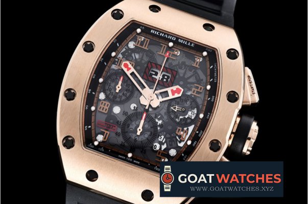 Richard Mille - RM011 Felipe Massa LE RG/VRU Black/Black A7750