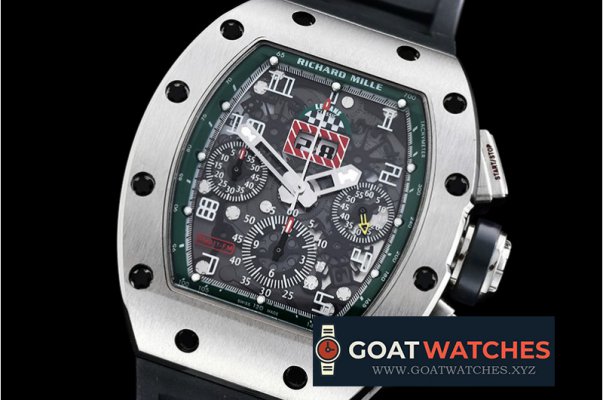 Richard Mille - RM011 Felipe Massa LE SS/VRU Blk/Green A7750