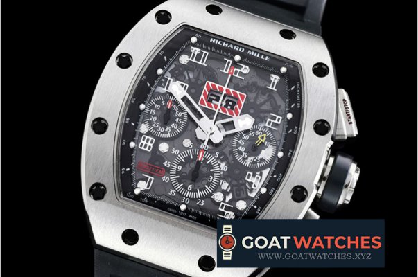 Richard Mille - RM011 Felipe Massa LE SS/VRU Blk/White A7750