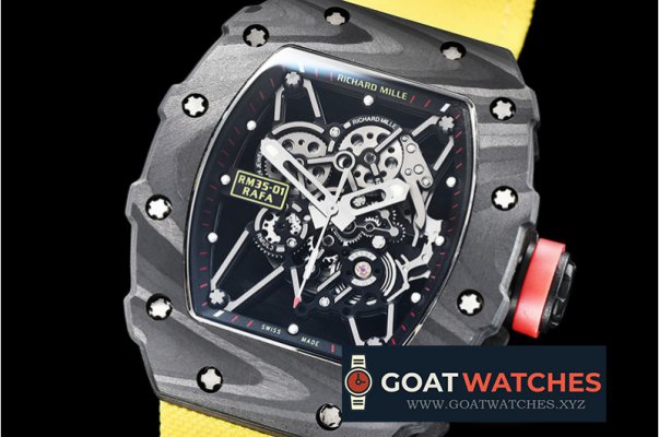 Richard Mille - RM035-02 Rafael Nadal FC/NY Yel Black/Red C Miyota Mod