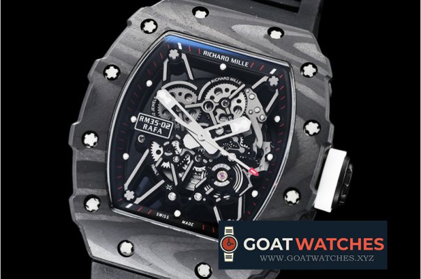Richard Mille - RM035-02 Rafael Nadal FC/VRU Black/White C Miyota Mod