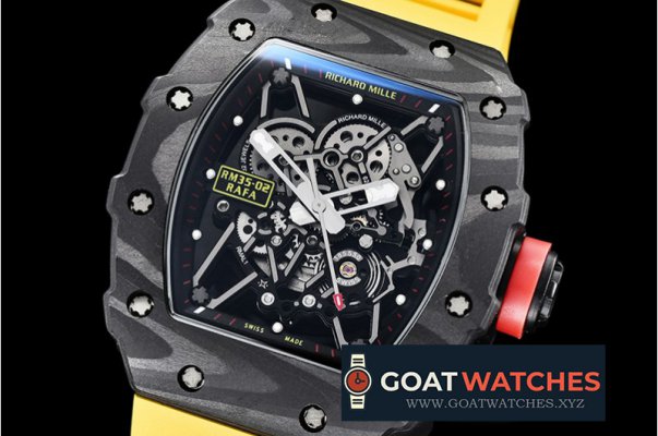 Richard Mille - RM035-02 Rafael Nadal FC/VRU Yell Blk/Red C Miyota Mod