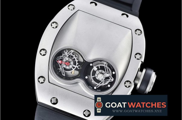 Richard Mille - RM053 Pablo MacDonogh Tourbillon SS/RU Blk A2824