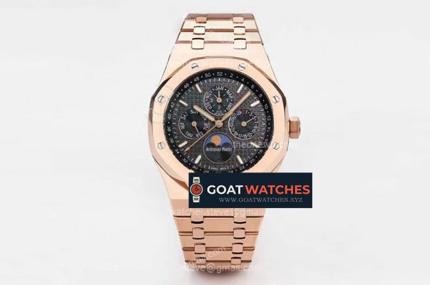 Audemars Piguet - Royal Oak Perpetual Cal 26574 RG/RG Black BF A5134