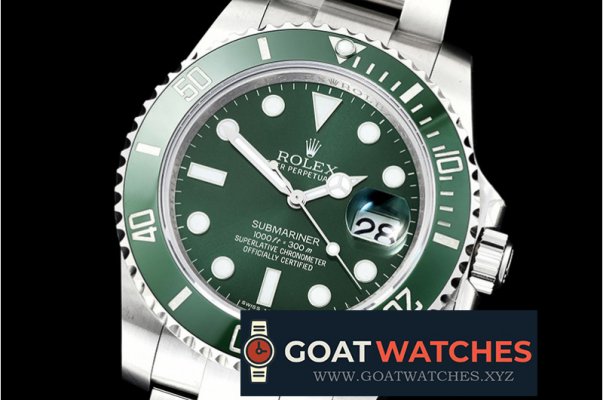 Rolex - Submariner 116610LV SS/SS Green VRF Asia 2836