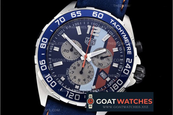Tag Heuer - Tag F1 Chrono SS/LE Blue XTF Swiss Qtz