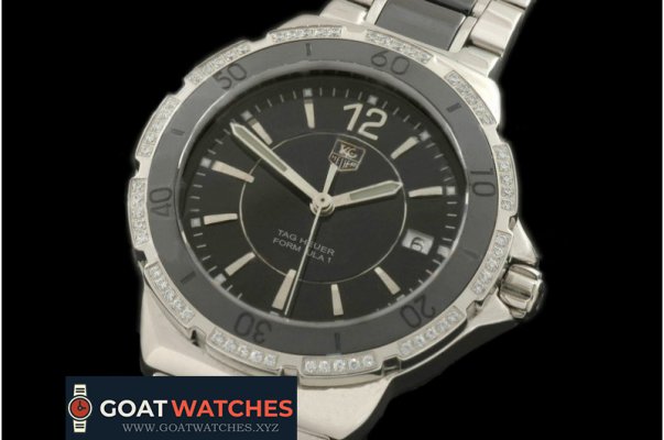 Tag Heuer - Formula 1 Ladies SS/SS/Ceramic/Diam Black Swiss
