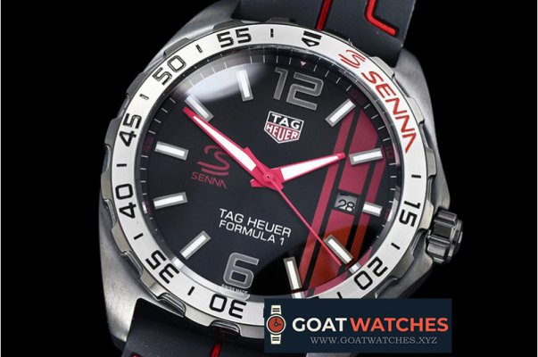 Tag Heuer - Tag F1 Senna Racing PVD/SS/RU Black VK Quartz