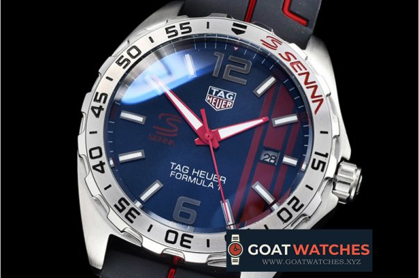 Tag Heuer - Tag F1 Senna Racing SS/SS/RU Blue VK Quartz