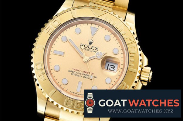 Rolex - YachtMaster Mens YG/YG Wrapped Gold BP Swiss 2836